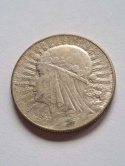 5 zł Głowa Kobiety 1933 r