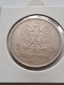 5 zł Nike 1928 rok bez znaku