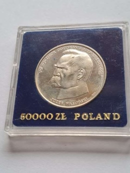 50 tys Józef Piłsudski 1988 r
