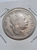 Austria 1 Floren Franciszek Józef 1878 r