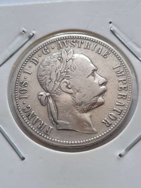 Austria 1 Floren Franciszek Józef 1878 r