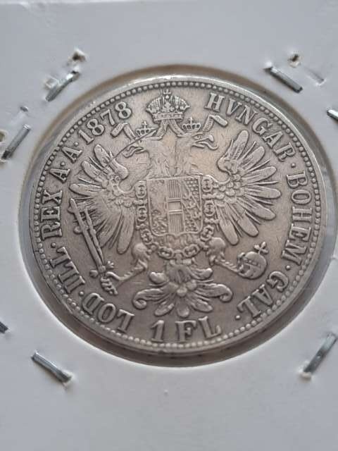 Austria 1 Floren Franciszek Józef 1878 r