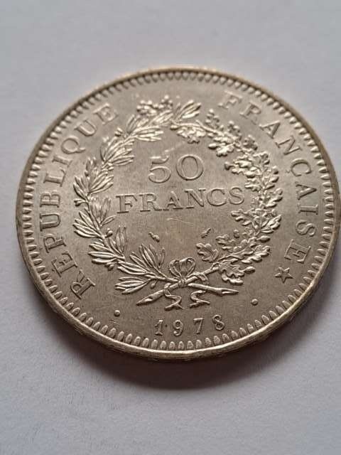 Francja 50 Franków Herkules 1978 r