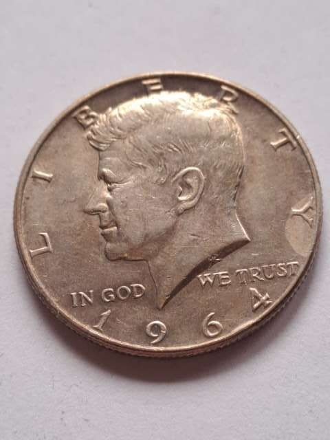 USA 1/2 Dollara Kennedy 1964 r