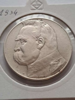 10 zł Józef Piłsudski 1934 r urzędowy