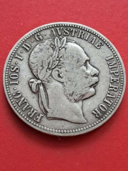 Austria 1 Floren Franciszek Józef 1886 r