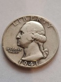 USA 1/4 Dollara Waszyngton 1941 r