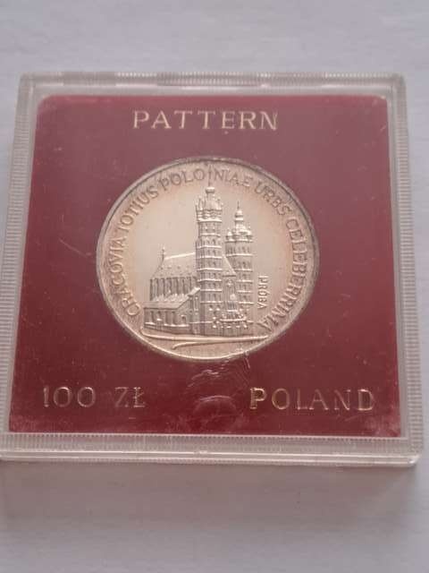 100 zł Kościół Mariacki 1981 r próba