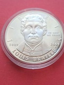 USA Dollar Louis Braille 1809 - 2009 r