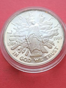 USA Dollar 200 - lecie Kongresu 1789 - 1989 r