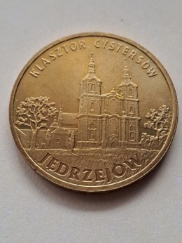 2 zł Klasztor Cystersów Jędrzejów 2009 r