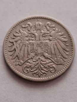Austria 10 haler Franciszek Józef 1895 r