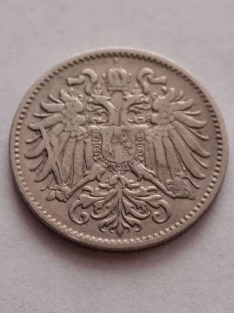 Austria 10 haler Franciszek Józef 1895 r