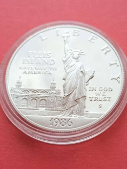 USA Dollar Statua Wolności 1986 r