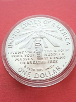 USA Dollar Statua Wolności 1986 r