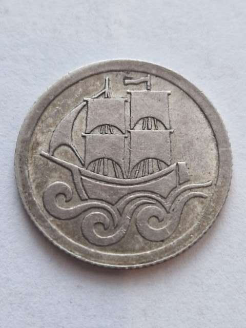 WMG 1/2 Guldena 1927 r rzadki
