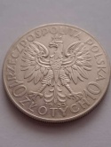 10 zł Głowa Kobiety 1933 r