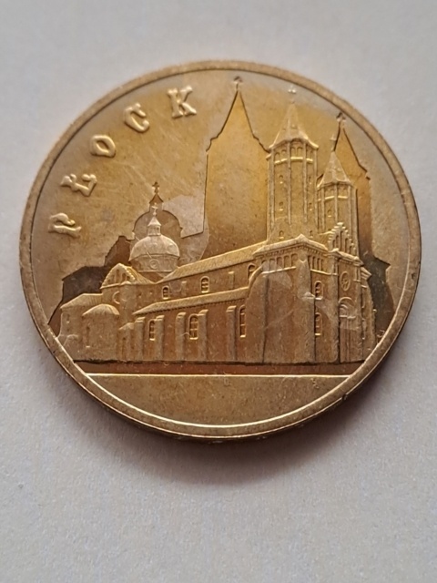 2 zł Miasta Historyczne Płock 2007 r