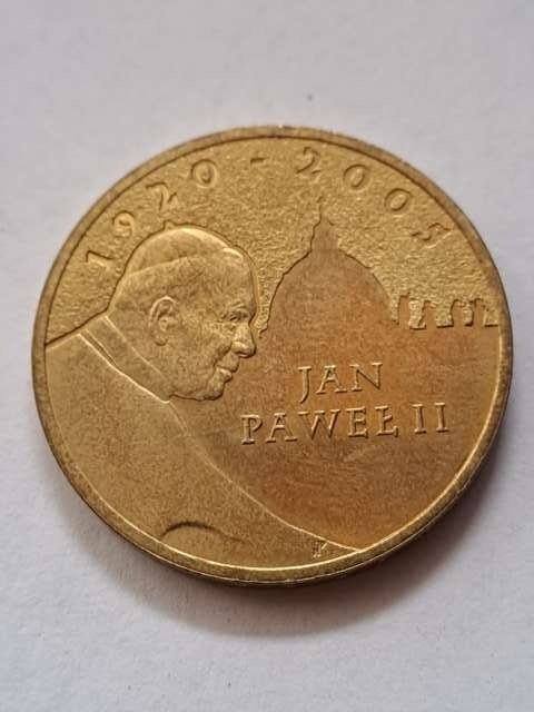 2 zł Jan Paweł II 2005 r
