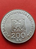 200 zł Mapka 1974 r