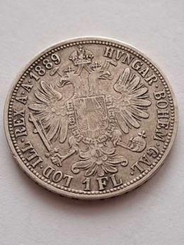 Austria 1 Floren Franciszek Józef 1889 r
