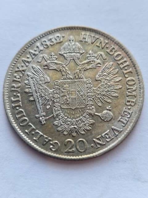 Austria 20 Krajcarow Franciszek II 1832 r