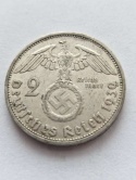 Niemcy 2 Marki Hindenburg 1939 r F