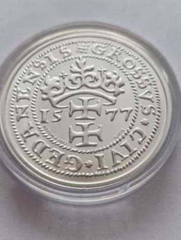 Replika Grosz Gdański 1577 r