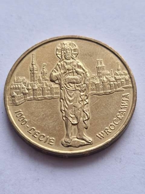 2 zł 1000 lat Wrocławia 2000 r
