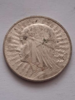 5 zł Głowa Kobiety 1932 r