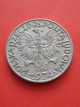 5 zł Rybak 1974 r