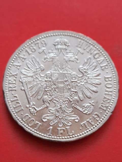 Austria 1 Floren Franciszek Józef I 1879 r