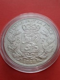 Belgia 5 Franków Leopold II 1869 r