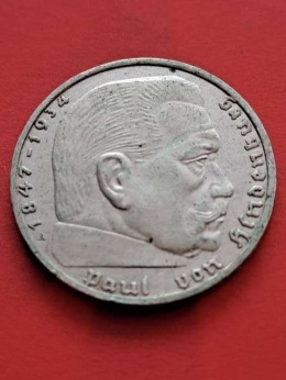 Niemcy 2 Marki Hindenburg 1937 r A