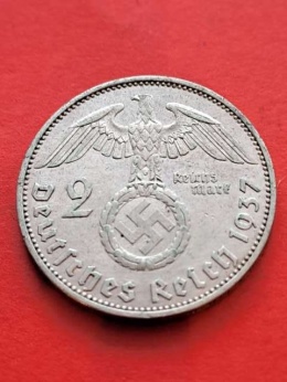 Niemcy 2 Marki Hindenburg 1937 r A