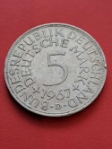 Niemcy 5 Marek 1967 r D