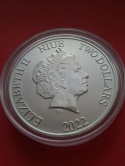Niue 2 Dolary Żółw Szylkretowy 2022 r