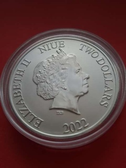 Niue 2 Dolary Żółw Szylkretowy 2022 r