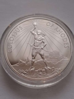 Numizmat 1 Drachma Kolos Rodyjski