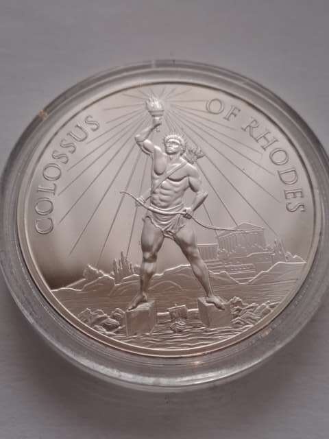 Numizmat 1 Drachma Kolos Rodyjski