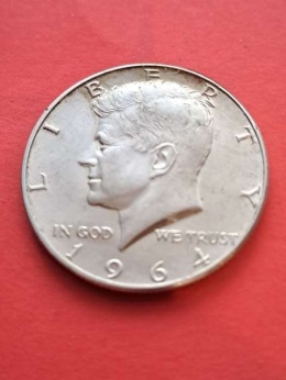 USA 1/2 Dollara Kennedy 1964 r