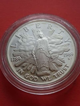 USA Dollar Kongres 1989 r