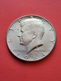 USA 1/2 Dollara Kennedy 1964 r