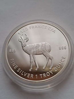 Czad 5000 franków 2021 r