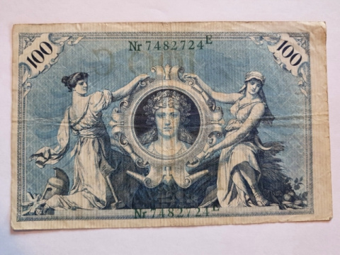 Niemcy 100 Marek 1908 r Seria E