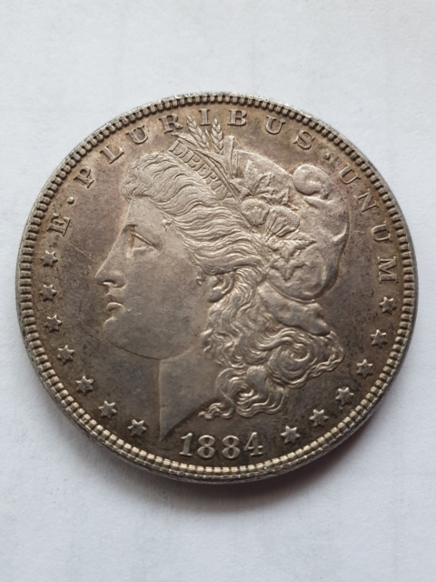 USA Dollar Morgan 1884 r