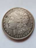 USA Dollar Morgan 1921 r D