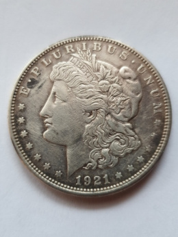 USA Dollar Morgan 1921 r D