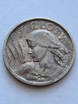 1 zł Żniwiarka 1925 r