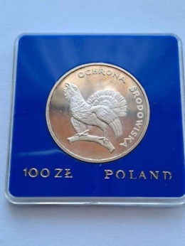 100 zł Ochrona Środowiska Głuszec 1980 r